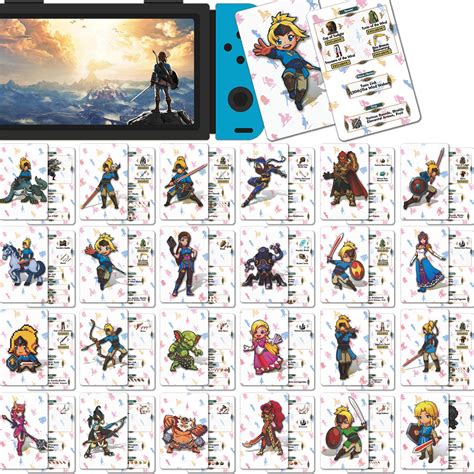 zelda nfc tag card new data|legend of Zelda nfc cards.